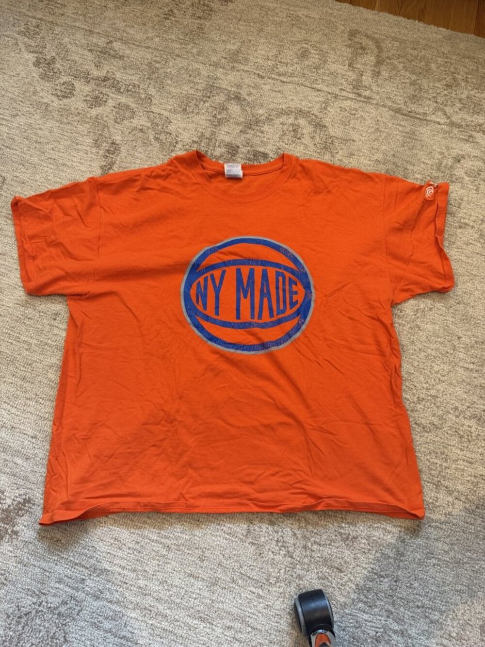 Orange Gildan NY MADE Tee XL